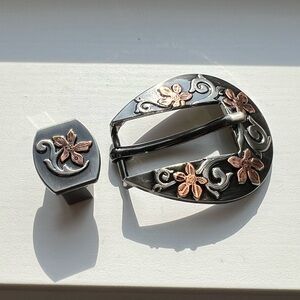 TexHAs ranger buckle set